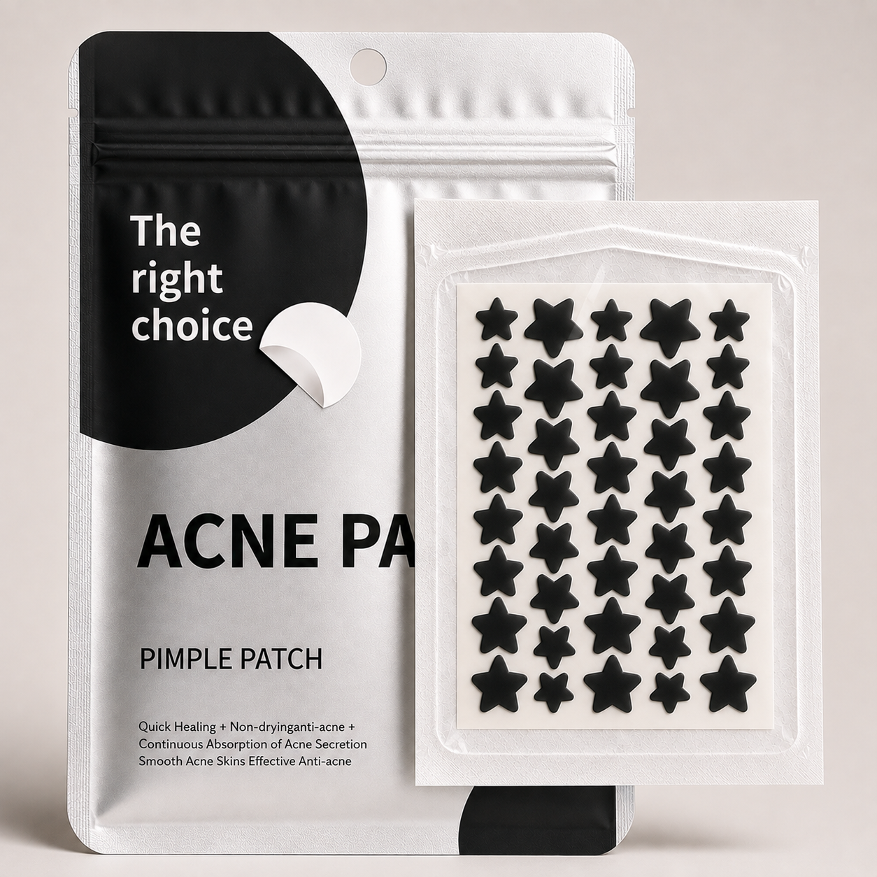Star-shaped Acne Patch Colorful
