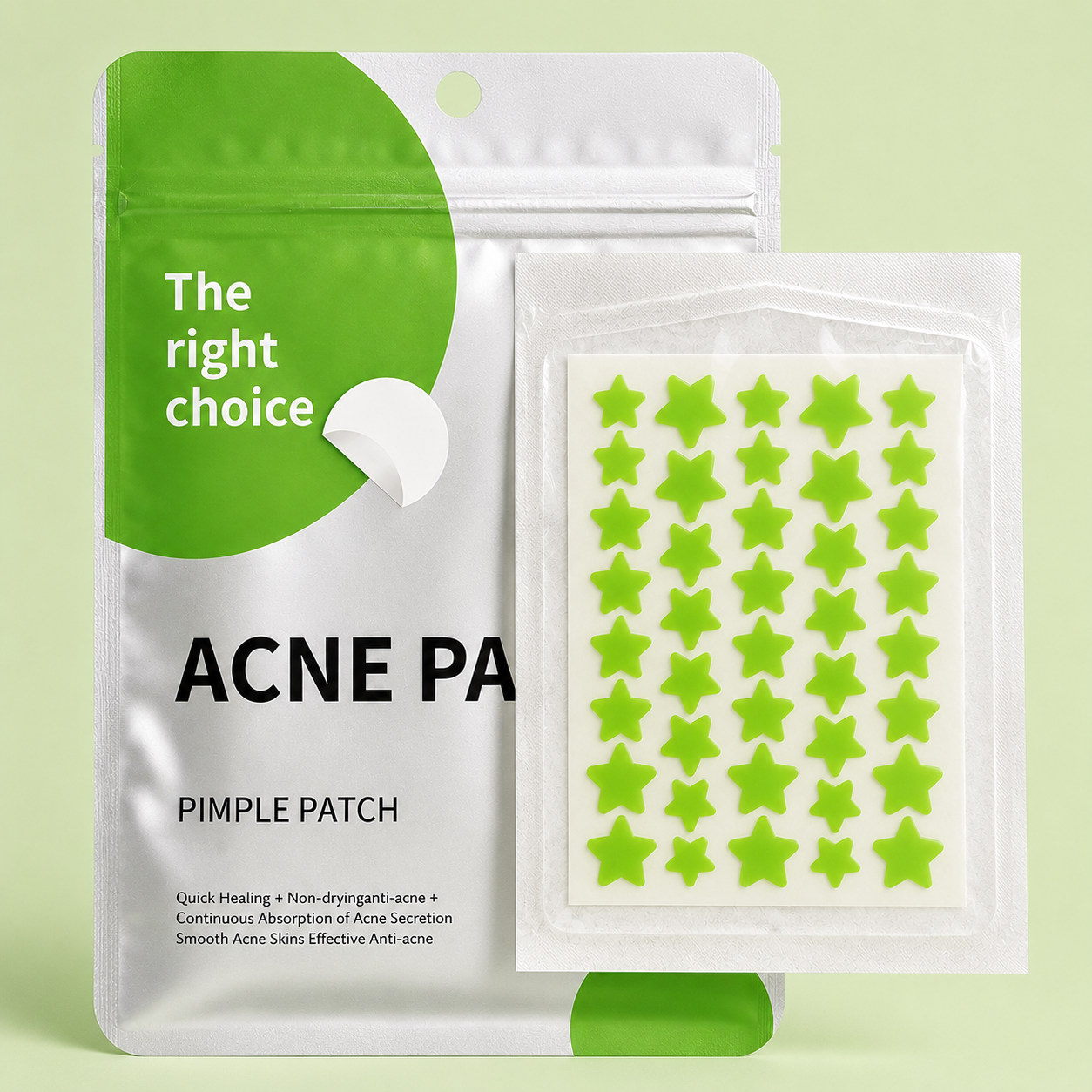 Star-shaped Acne Patch Colorful