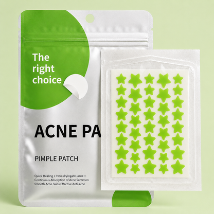 Star-shaped Acne Patch Colorful