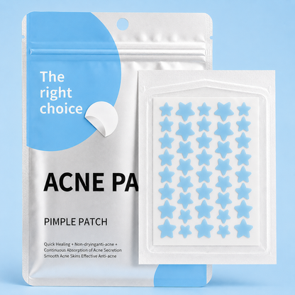 Star-shaped Acne Patch Colorful