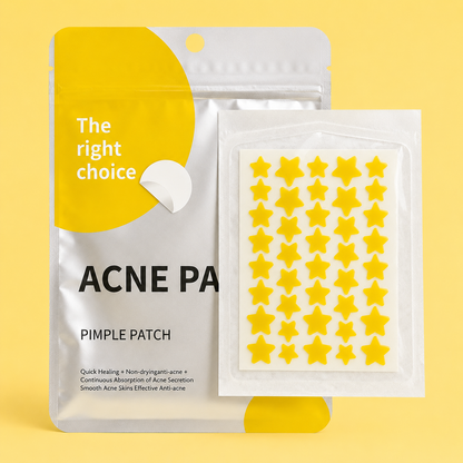 Star-shaped Acne Patch Colorful