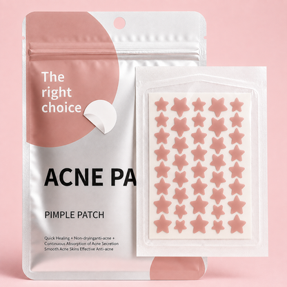 Star-shaped Acne Patch Colorful